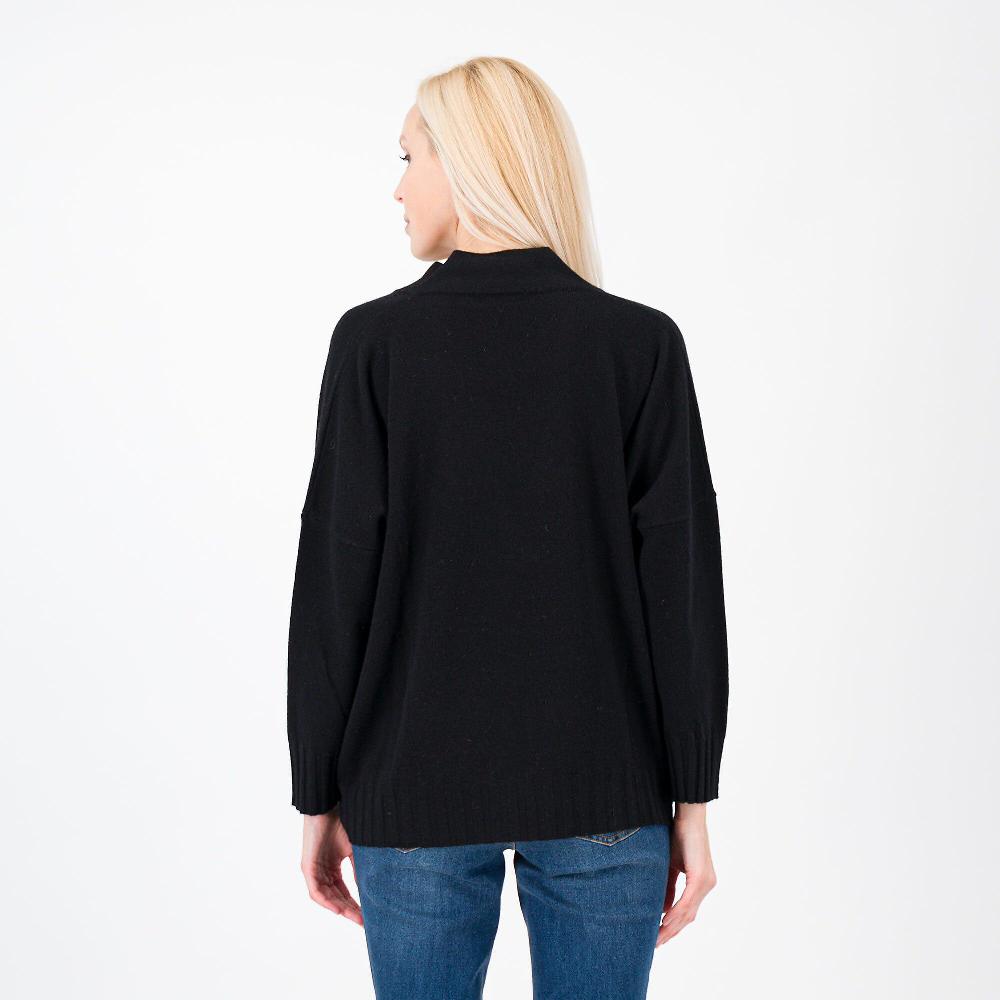QVC HEKLA Maglione Over In Misto Lana Con Scollo A V