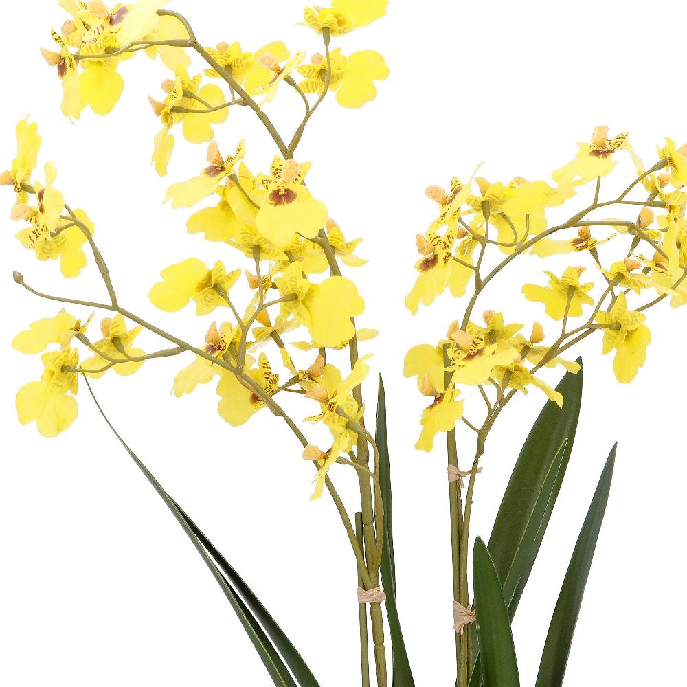 QVC Home Reflections Vaso Con Finte Orchidee Ballerine