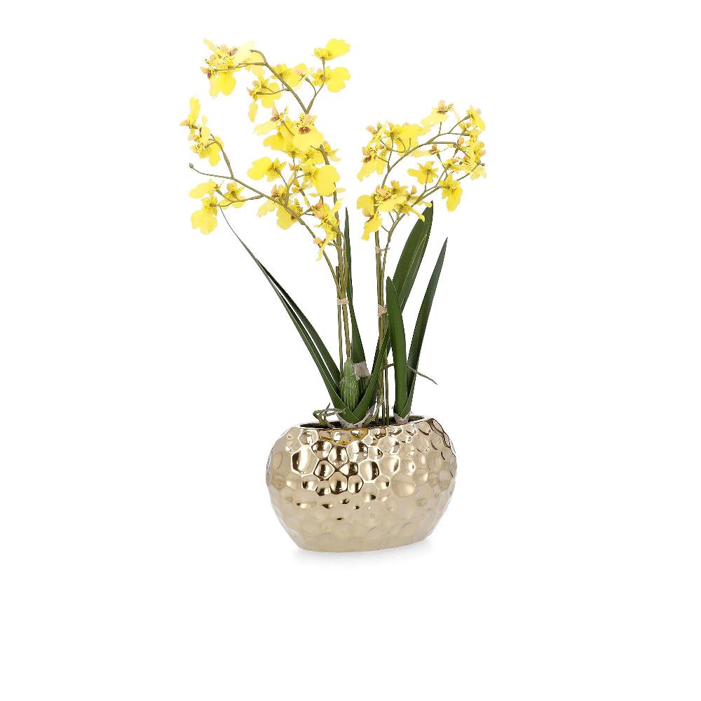 QVC Home Reflections Vaso con finte orchidee ballerine
