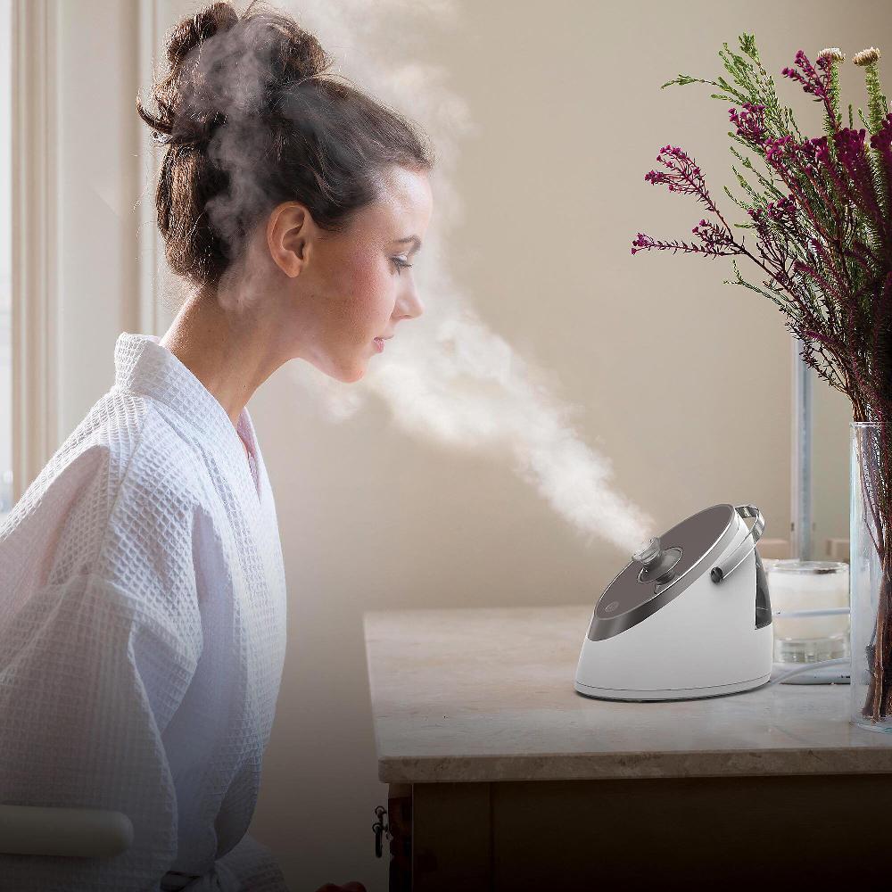 QVC Homedics Nano Facial Steamer Vaporizzatore Per La Pulizia Del Viso Per Tutti I Tipi Di Pelle