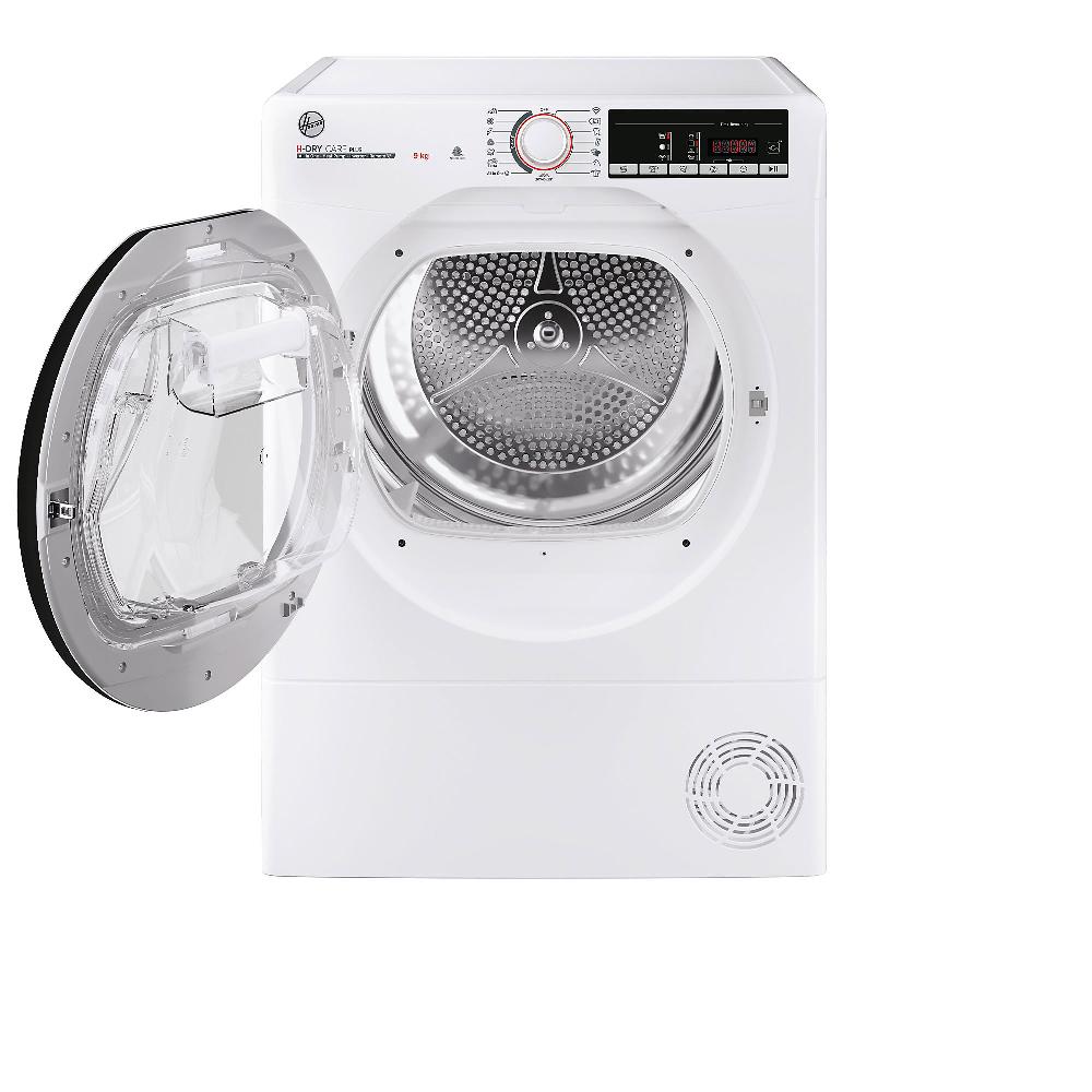 QVC Hoover Asciugatrice 9kg A+++ A Pompa Di Calore HCE H9A3TCEX-S