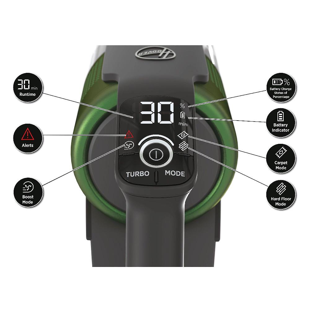 QVC Hoover HF9 Aspirapolvere Senza Filo Con Spazzola Antigrovigli