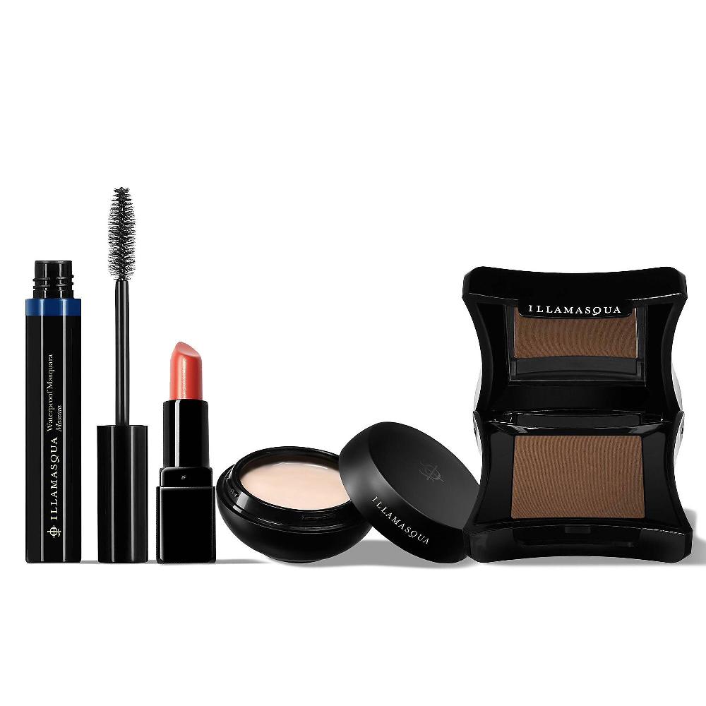 QVC Illamasqua Kit make-up: primer cipria mascara e rossetto