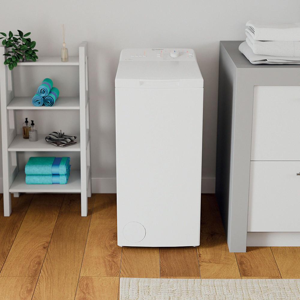 QVC Indesit Lavatrice Slim 6 Kg Con Carica Dall'alto
