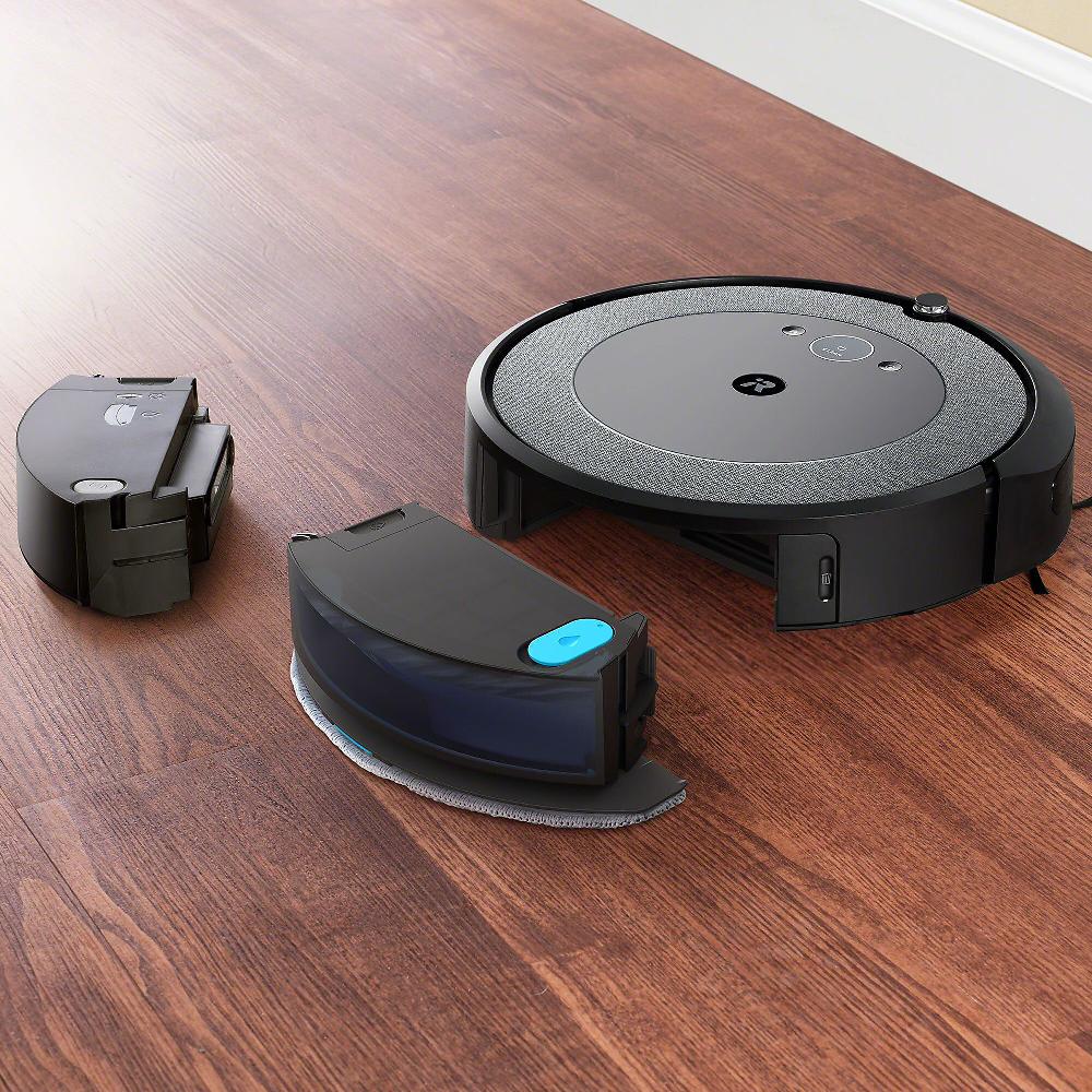 QVC IRobot Roomba I5 Combo Aspirapolvere E Lava- Pavimenti+kit Ricambi