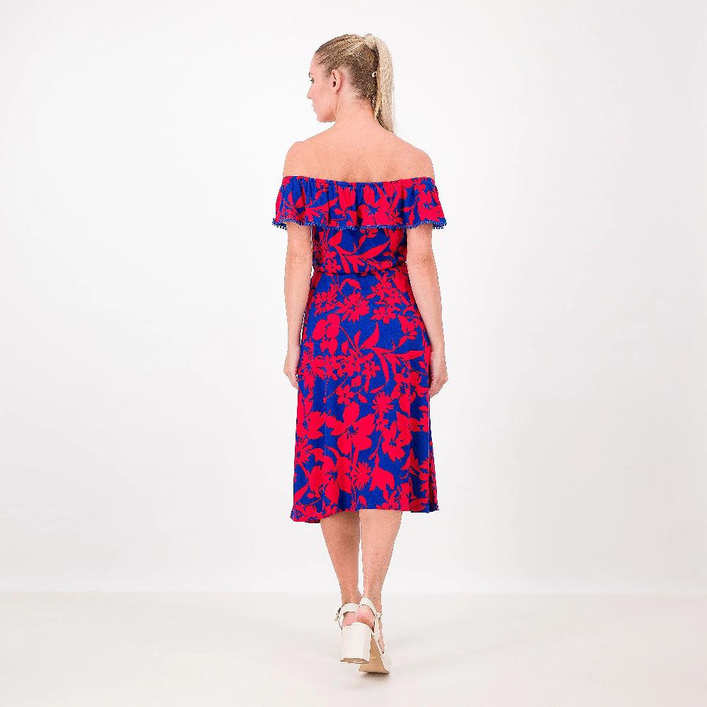 QVC Isaac Mizrahi Live Abito In Jersey Misto Viscosa Con Frange