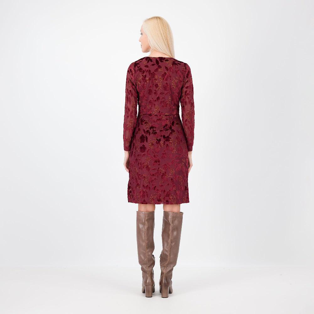 QVC Isaac Mizrahi Live Abito In Tulle Con Ricamo Floreale In Velluto