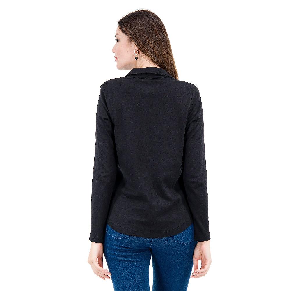 QVC Isaac Mizrahi Live Camicia Stretch In Cotone Pima