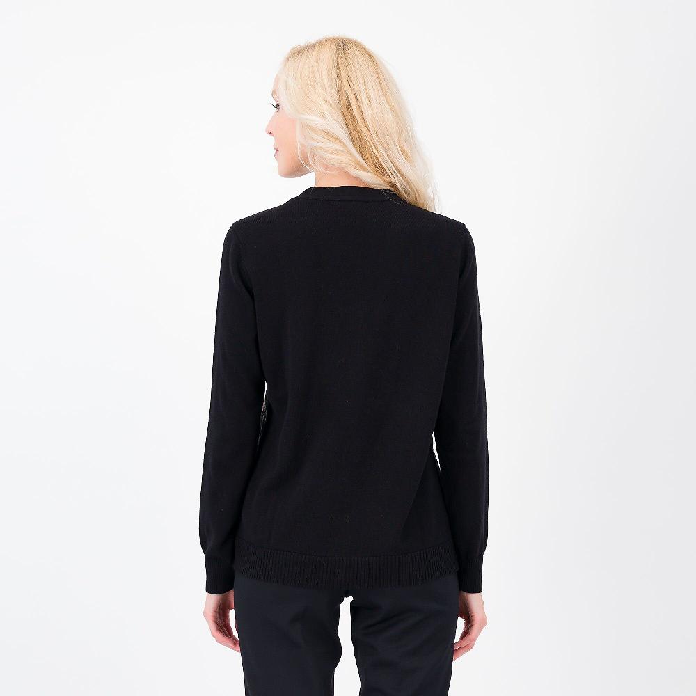 QVC Isaac Mizrahi Live Cardigan Con Inserto Fantasia E Bottoni