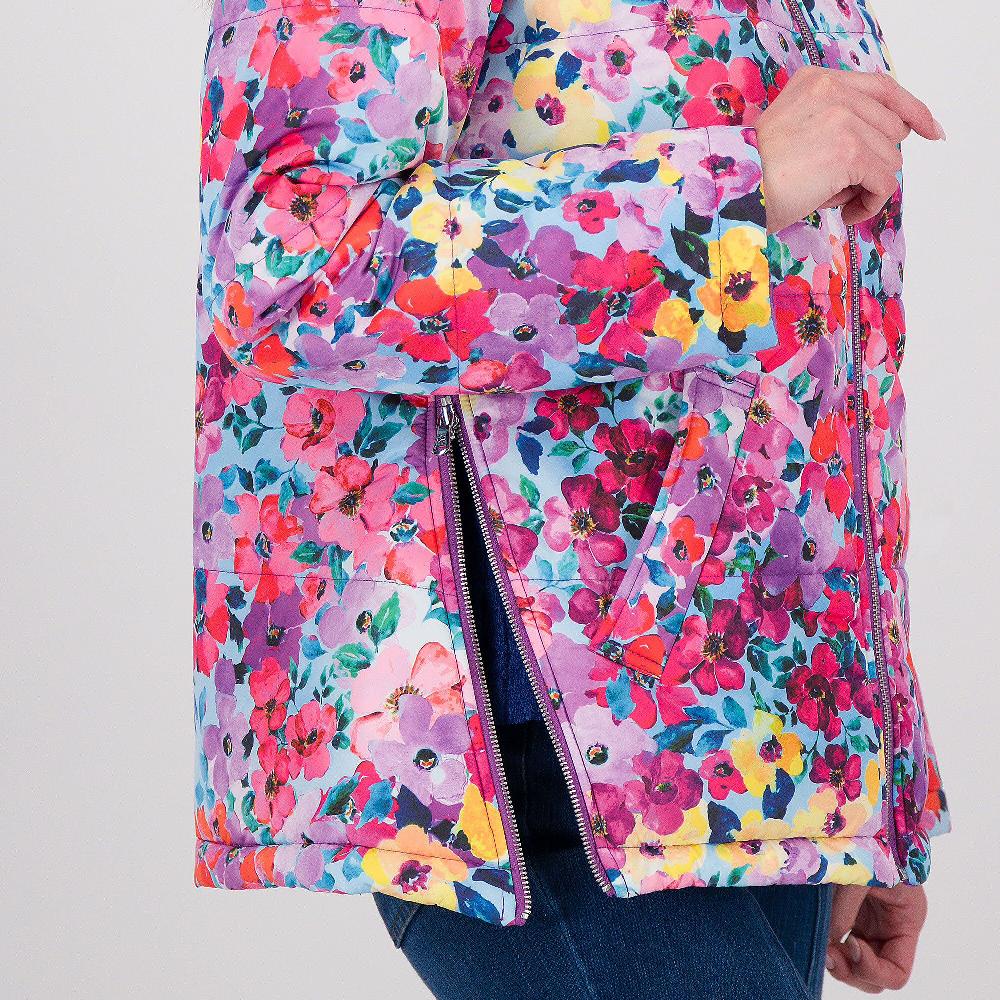 QVC Isaac Mizrahi Live Giacca Imbottita Reversibile Lato Unito E Lato Fantasia