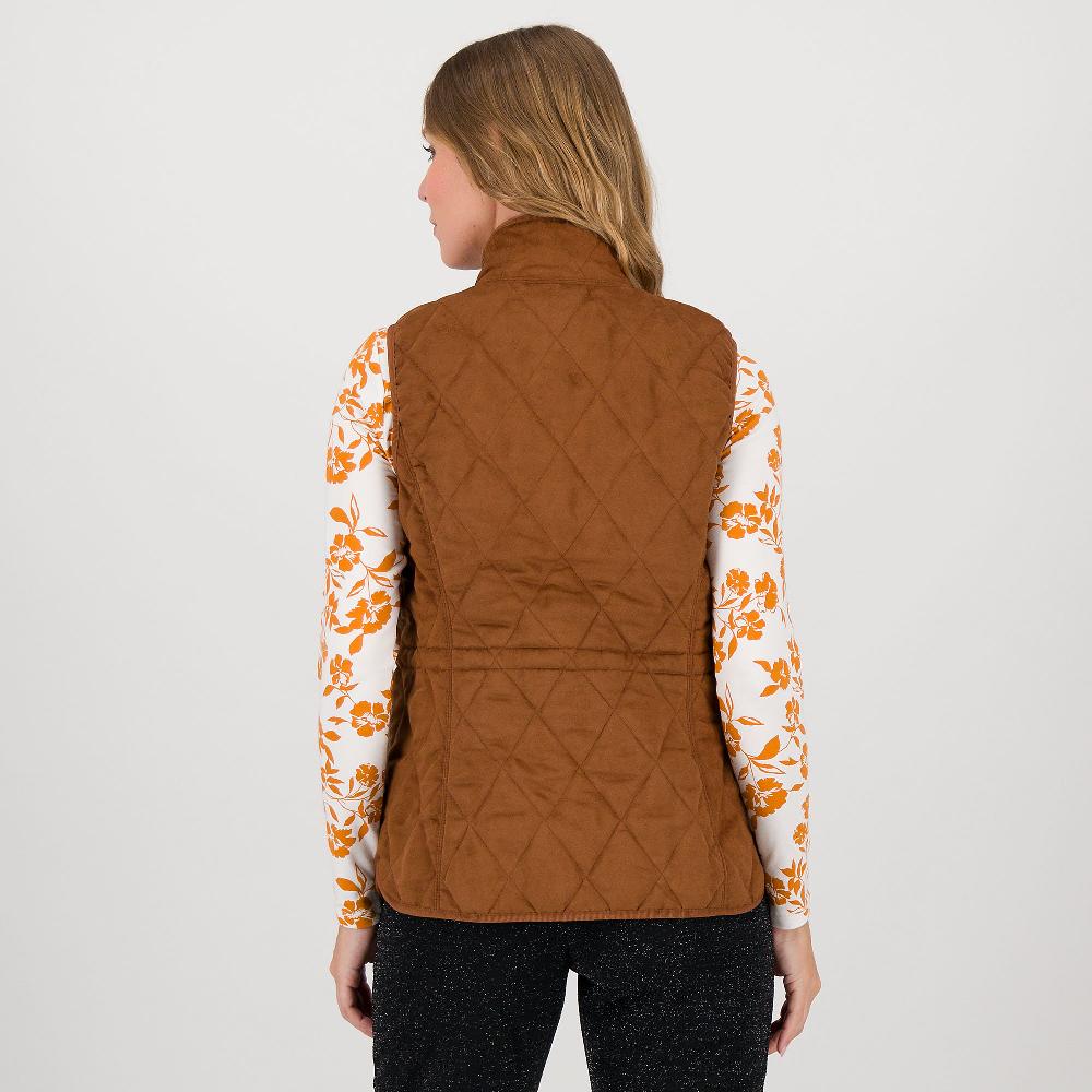 QVC Isaac Mizrahi Live Giubbino Smanicato Imbottito Con Collo Alla Coreana E Zip