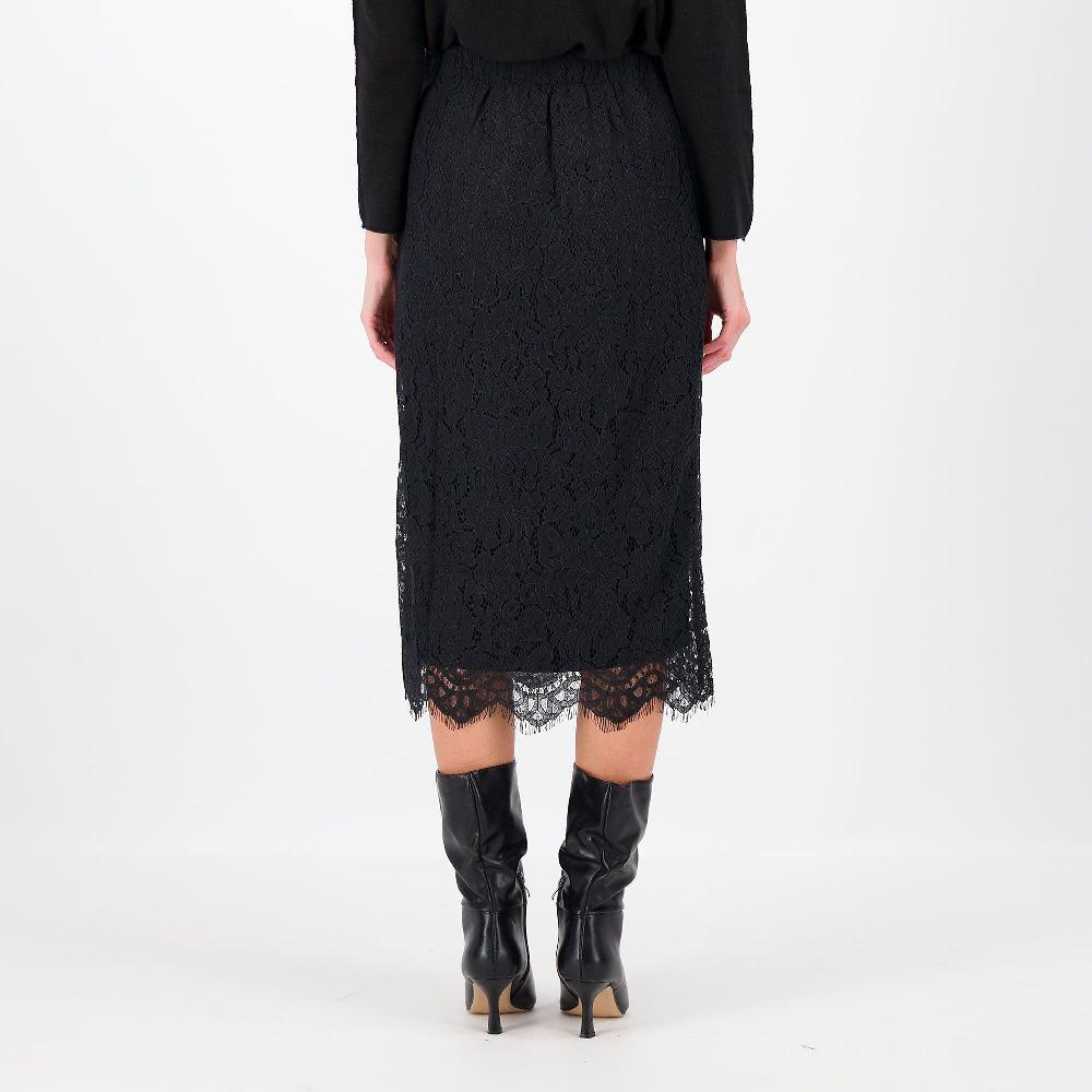 QVC Isaac Mizrahi Live Gonna Midi In Pizzo Foderata