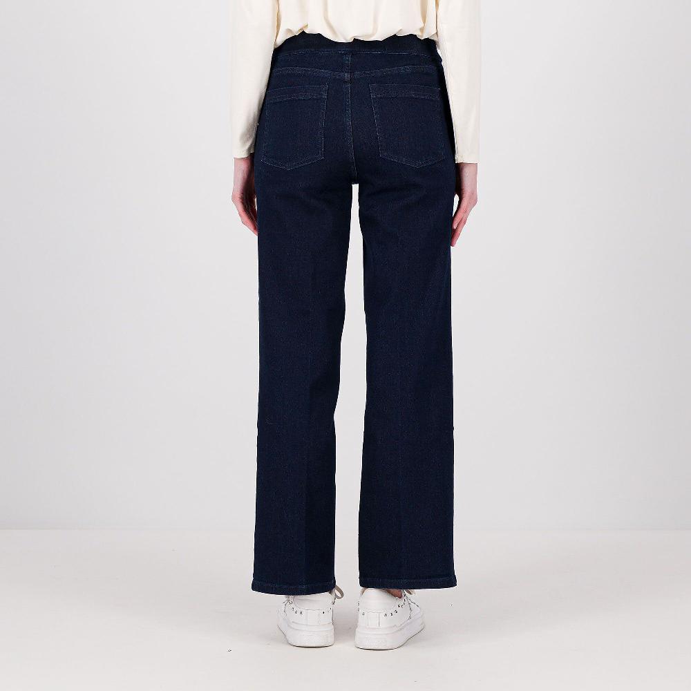QVC Isaac Mizrahi Live Jeans Ampio Con Elastico In Vita