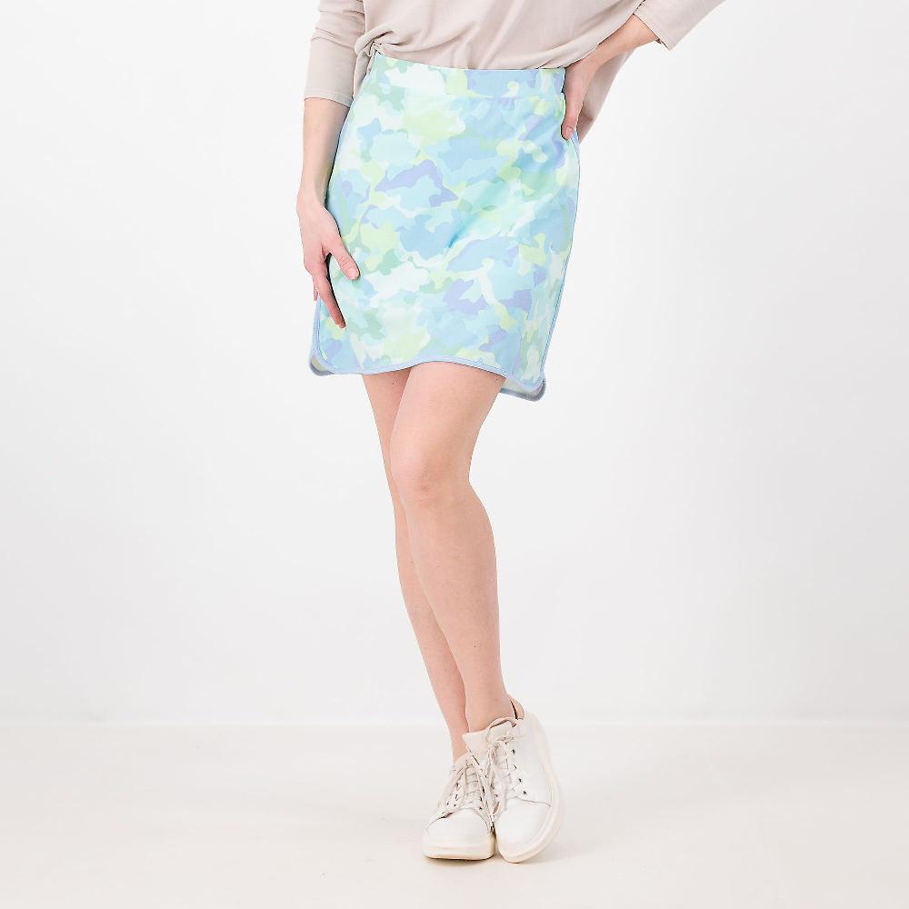 QVC Isaac Mizrahi Live LINEA SOHO Gonna pantaloncino Cotone e modal Vita elasticata