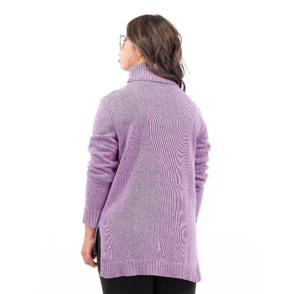 QVC Isaac Mizrahi Live Maglia Collo Alto Con Apertura A V