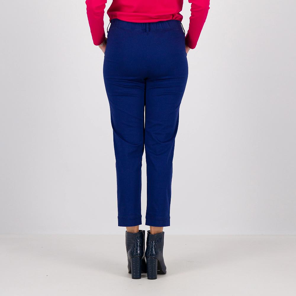 QVC Isaac Mizrahi Live Pantaloni A Gamba Dritta Misto Cotone Lyocell