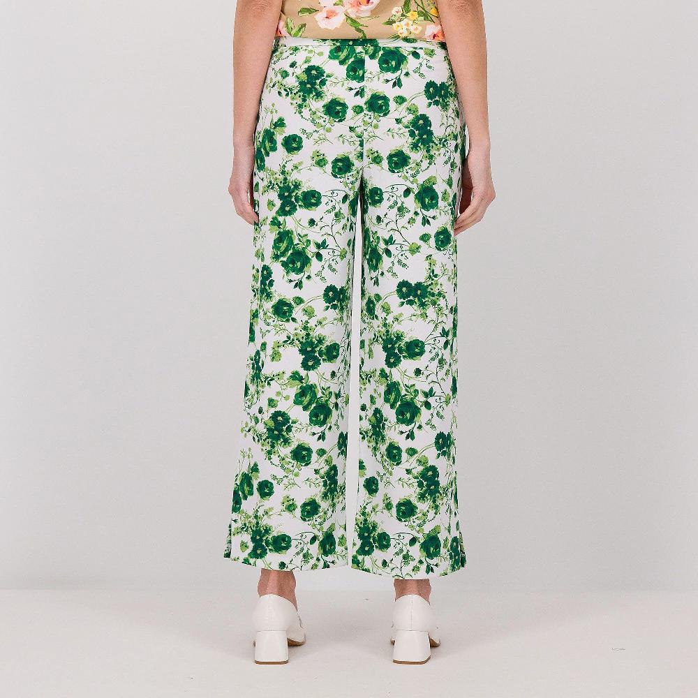 QVC Isaac Mizrahi Live Pantaloni Alla Caviglia In Jersey Fantasia