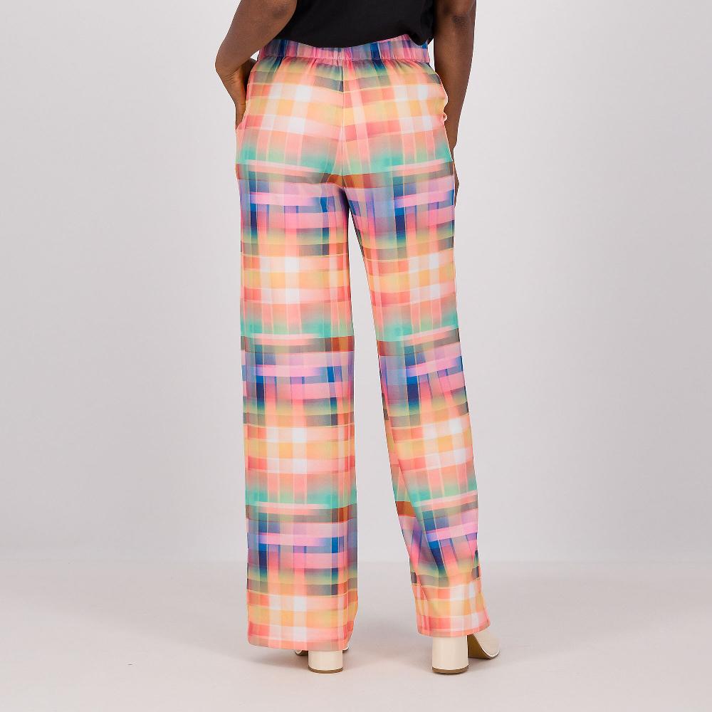 QVC Isaac Mizrahi Live Pantaloni Ampi In Scuba Crêpe Fantasia