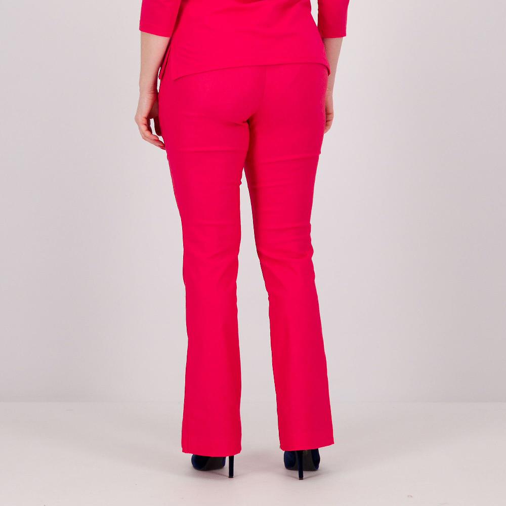QVC Isaac Mizrahi Live Pantaloni Bootcut Con Spacco Al Fondo Ed Inserto In Pizzo