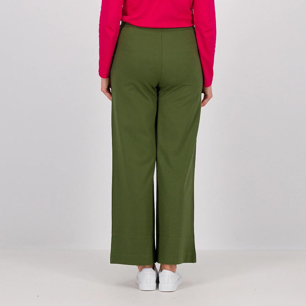 QVC Isaac Mizrahi Live Pantaloni Gamba Ampia Con Elastico In Vita