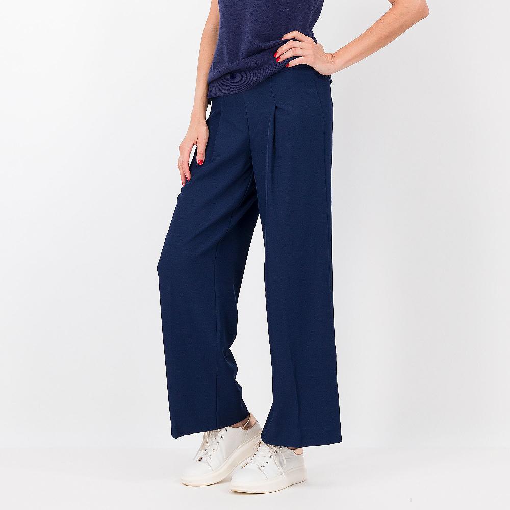 QVC Isaac Mizrahi Live Pantaloni gamba larga con piega
