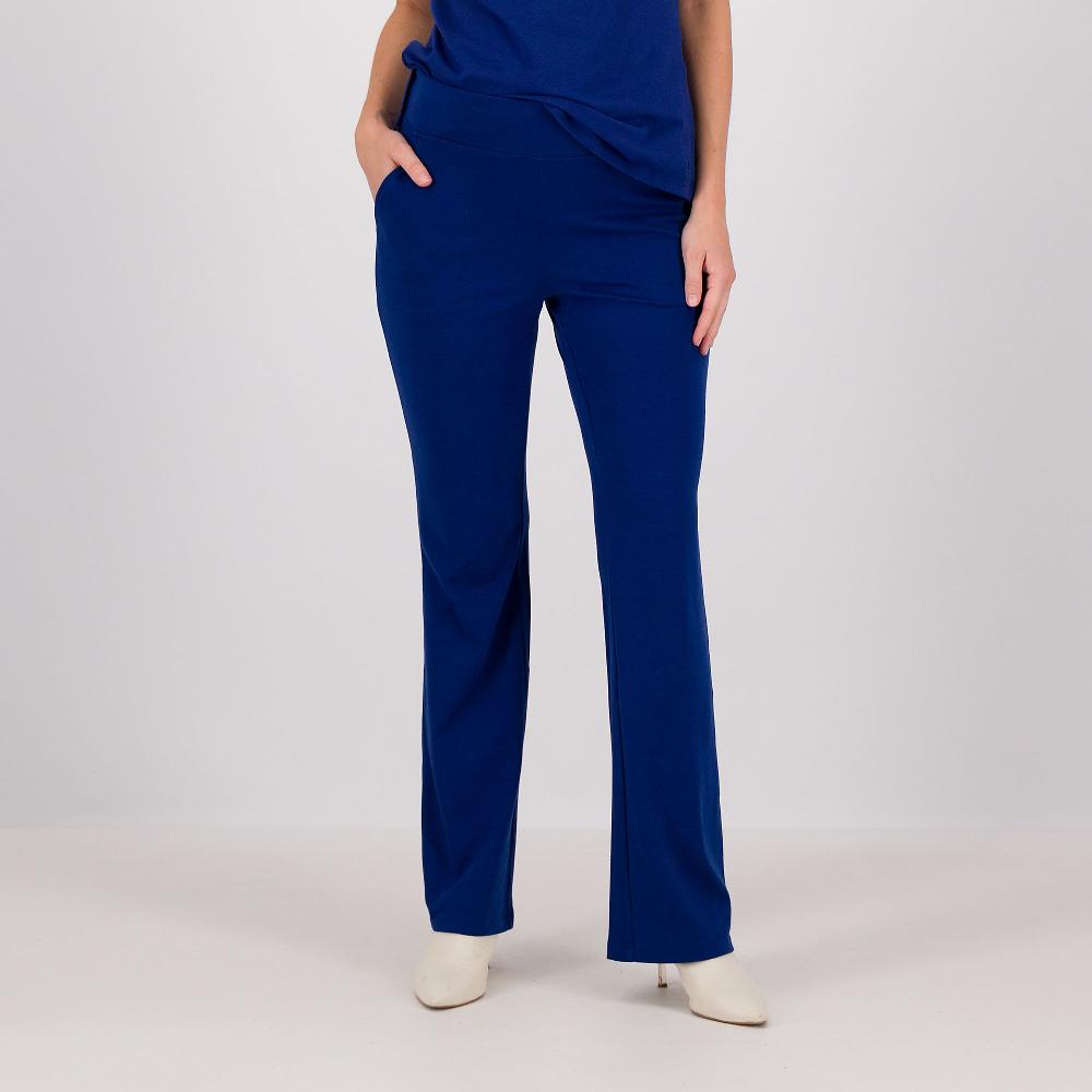 QVC Isaac Mizrahi Live Pantaloni in jersey streatch di cotone con tasche