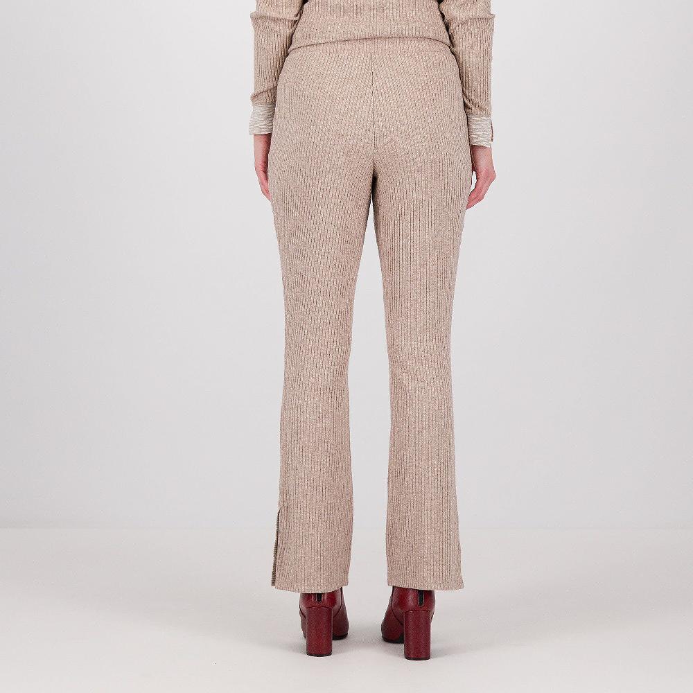 QVC Isaac Mizrahi Live Pantaloni In Maglia A Costine Con Elastico In Vita