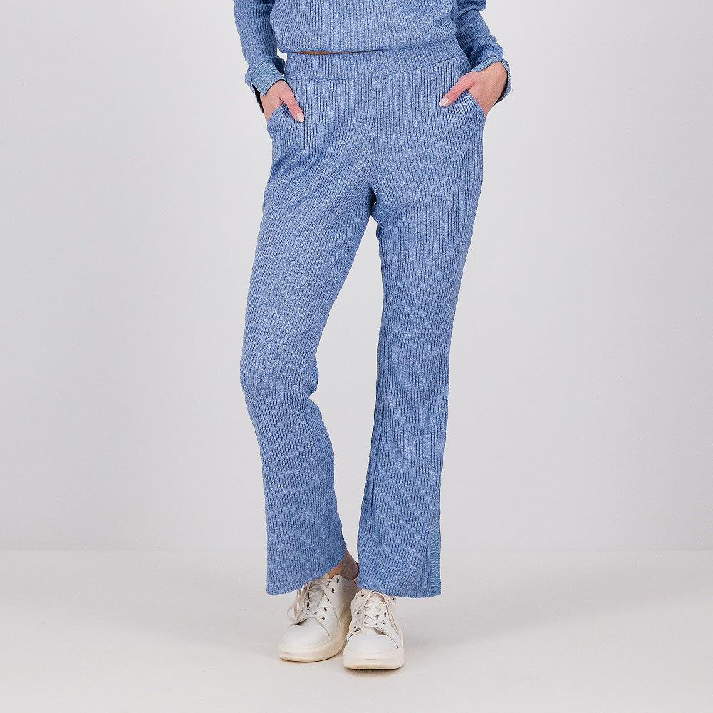 QVC Isaac Mizrahi Live Pantaloni in maglia a costine con elastico in vita