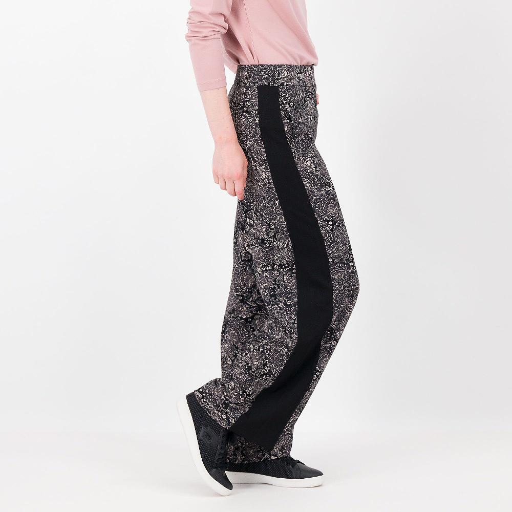 QVC Isaac Mizrahi Live Pantaloni Lunghi In Jersey Stampato