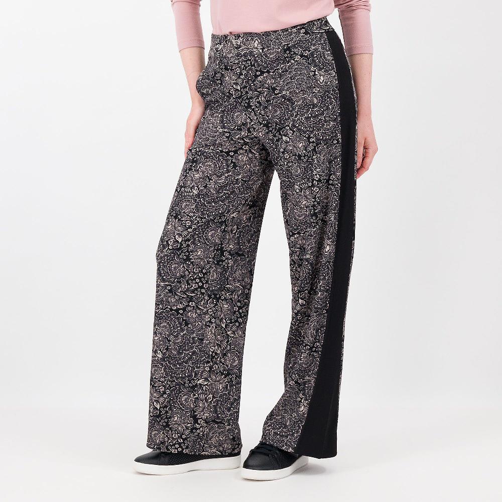 QVC Isaac Mizrahi Live Pantaloni lunghi in jersey stampato