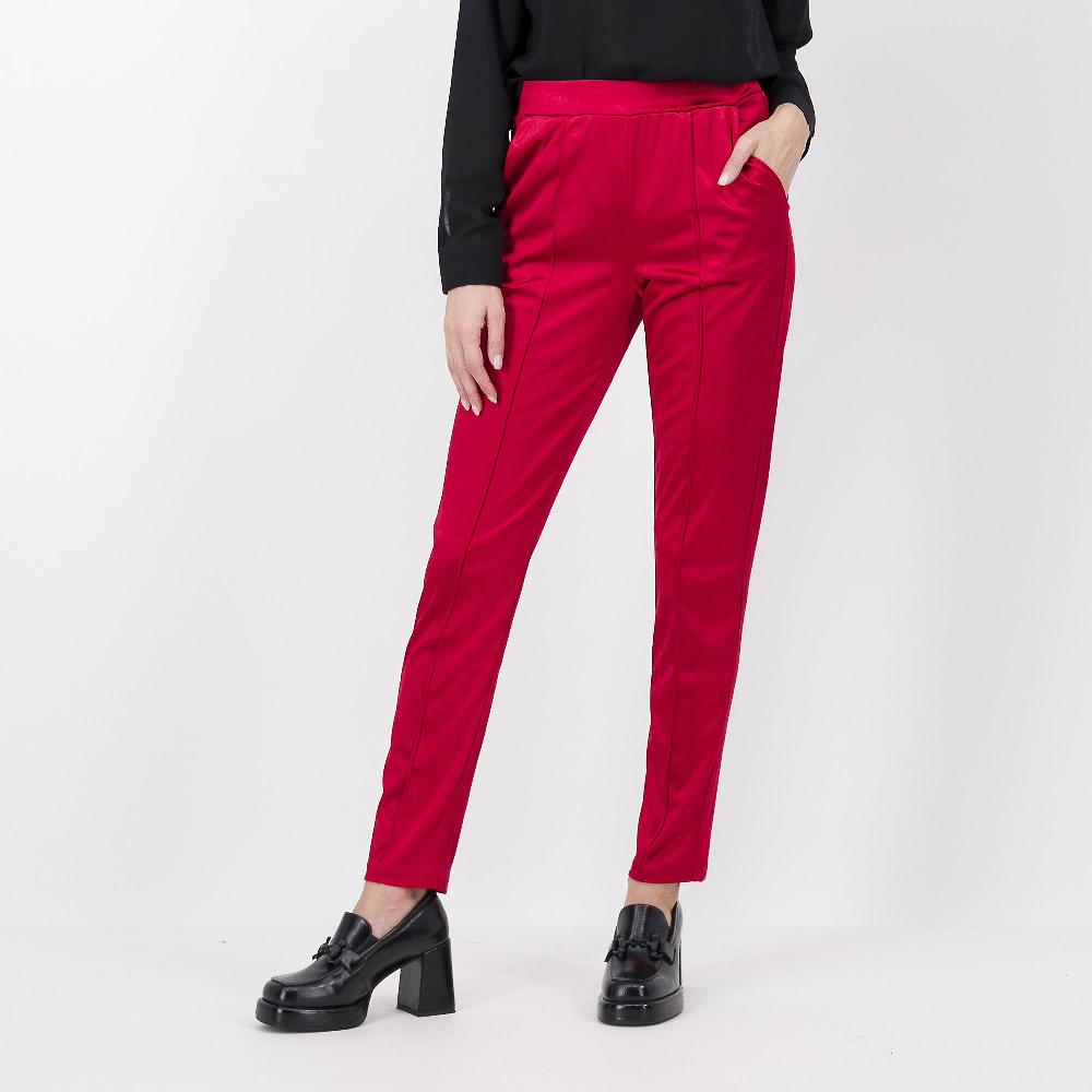 QVC Isaac Mizrahi Live Pantaloni lunghi in maglia satinata