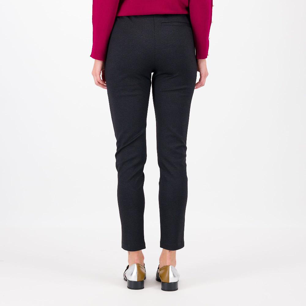 QVC Isaac Mizrahi Live Pantaloni Slim Con Elastico In Vita E Pince