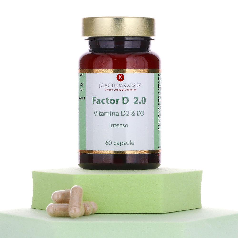 QVC Joachim Kaeser Factor D 2.0 Integrat. Alimentare Con Vitamine D2 E D3