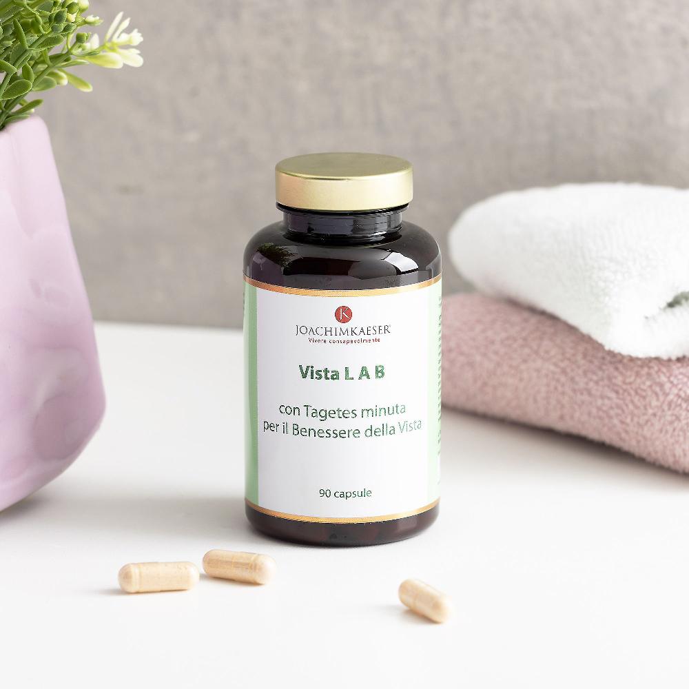 QVC Joachim Kaeser Integratore alimentare Vista L A B (90 caps)