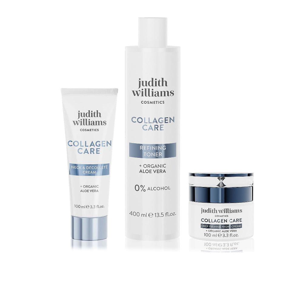 QVC Judith Williams Collagen Care: crema notte tonico e crema collo e décolleté