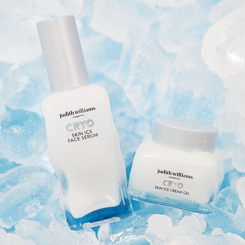 QVC Judith Williams Cryo Skin Ice Duo Crema Gel+siero Viso