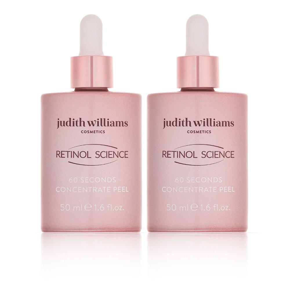 QVC Judith Williams Kit 2 peeling viso con retinolo