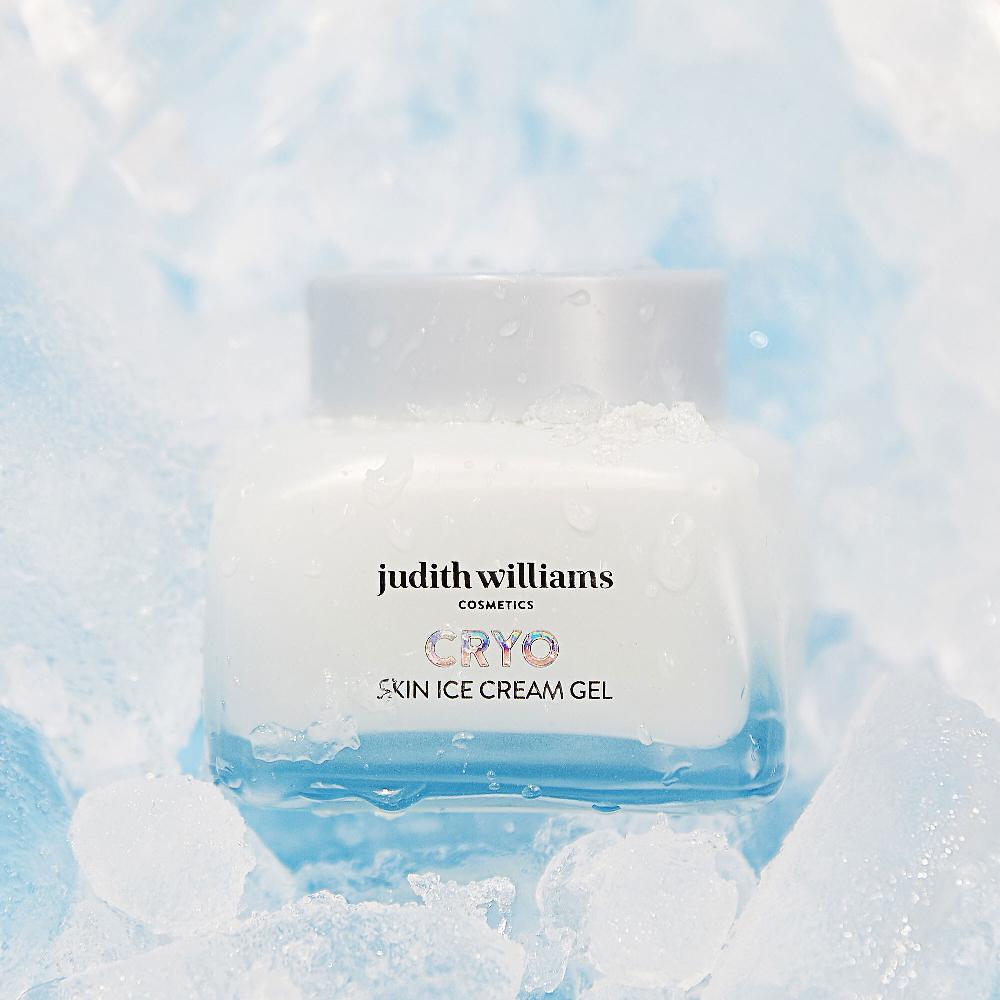 QVC Judith Williams Kit CRYO Skin Ice: Crema Gel + Siero + Gel Gambe