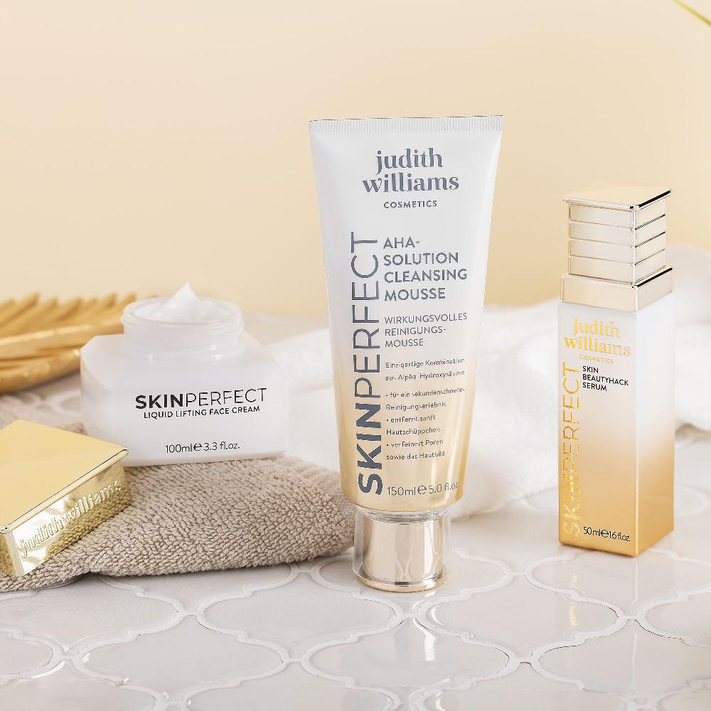 QVC Judith Williams Kit Skinperfect: siero + crema+ detergente
