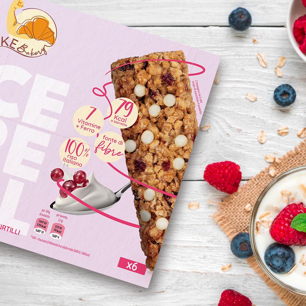 QVC Ke Bakery 2 Confezioni Da 6 Barrette Di Cereali Gusto A Scelta