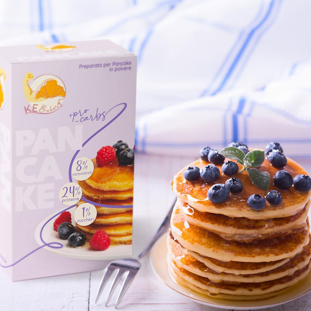 QVC Ke Bakery Preparato Per Pancake (400g; 12 Pancake)