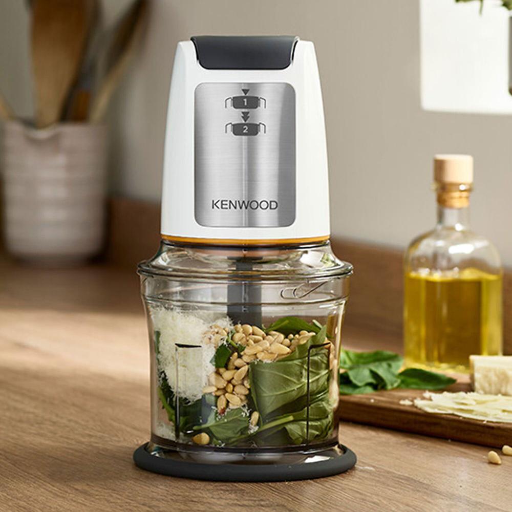 QVC Kenwood Easy Chop Tritatutto con 4 lame + Multi Mayo e spatola