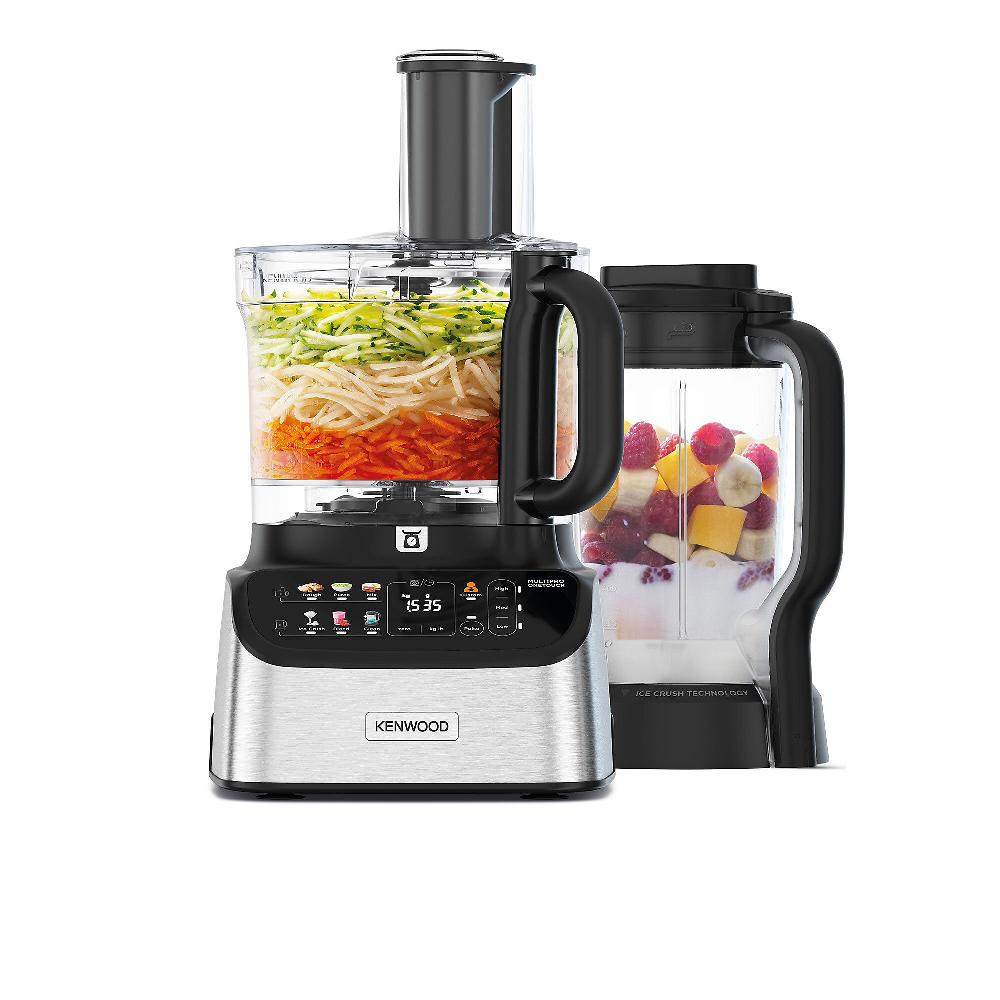 QVC Kenwood FDM73.480SS Robot Da Cucina E Frullatore 2 In 1 MultiPro Onetouch
