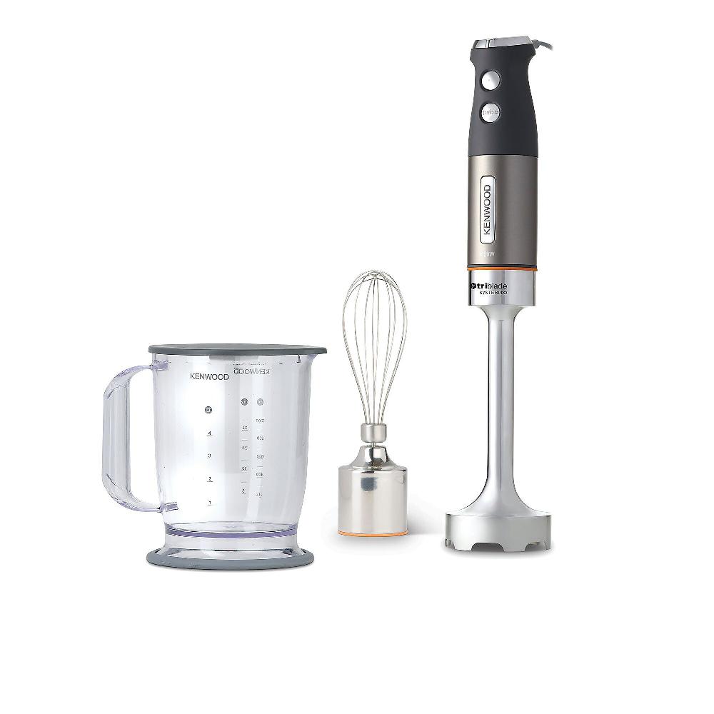 QVC Kenwood HDM800SI Frullatore immersione potenza 1000W sistema Triblade™