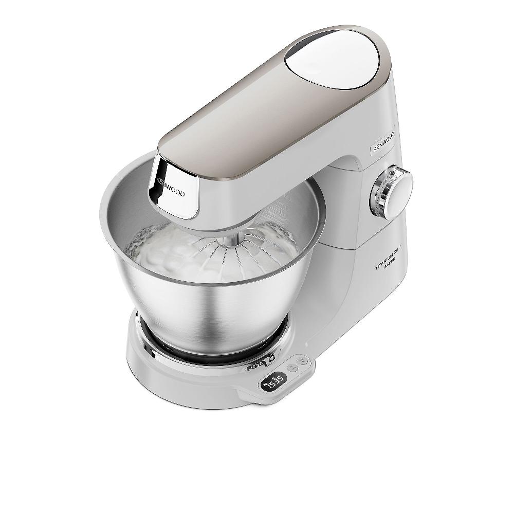 QVC Kenwood Planetaria Titanium Chef Baker + Ciotola 5 L