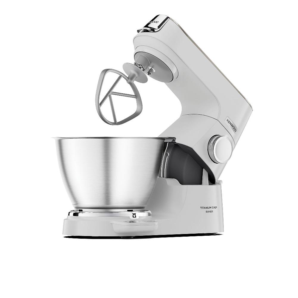 QVC Kenwood Planetaria Titanium Chef Baker + Ciotola 5 L