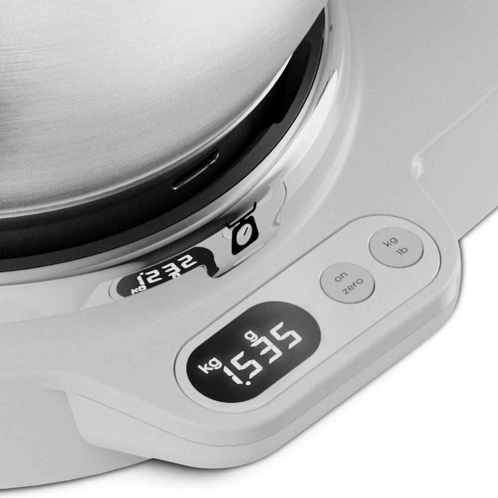 QVC Kenwood Planetaria Titanium Chef Baker + Ciotola 5 L