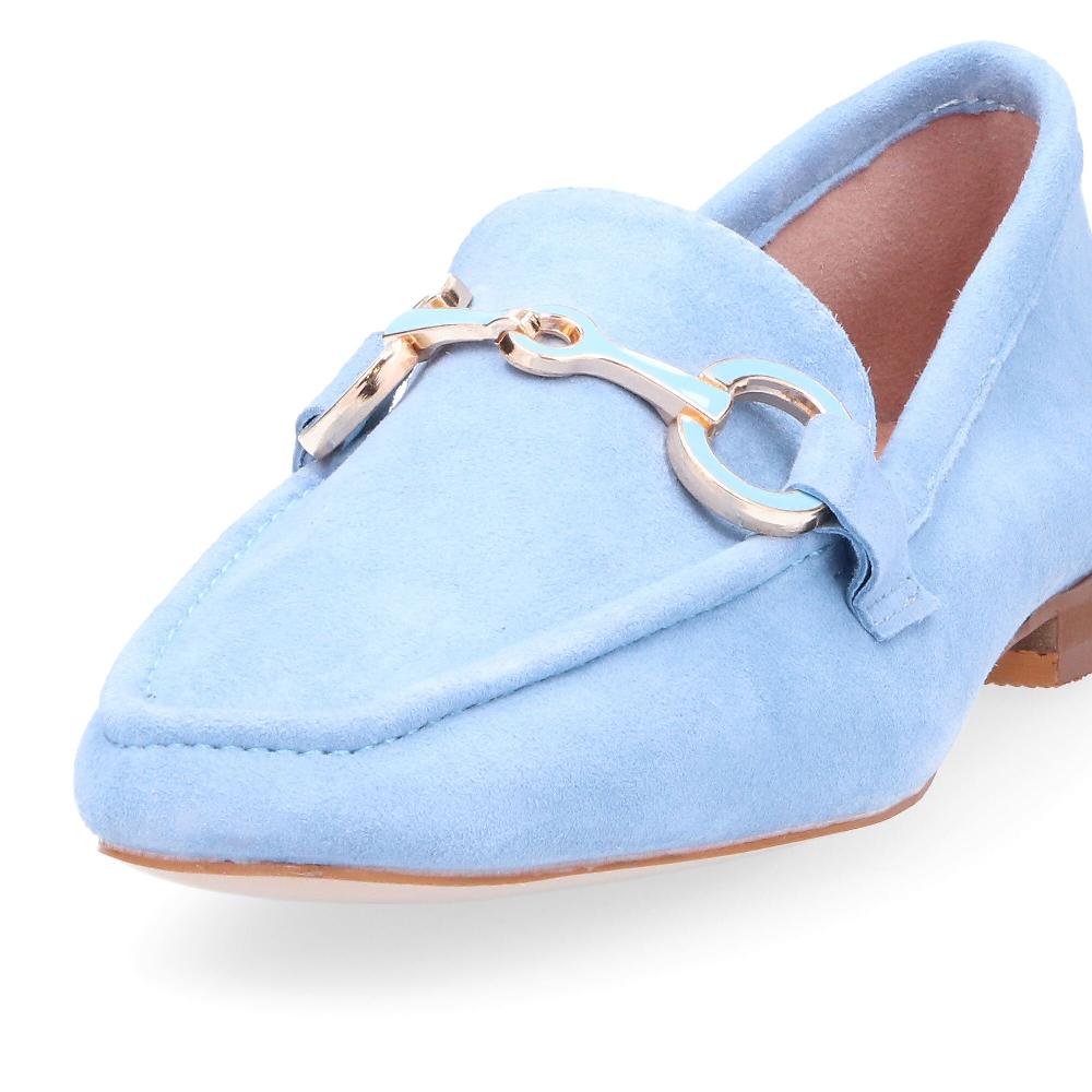 QVC Kharisma Mocassino In Pelle Scamosciata Con Morsetto
