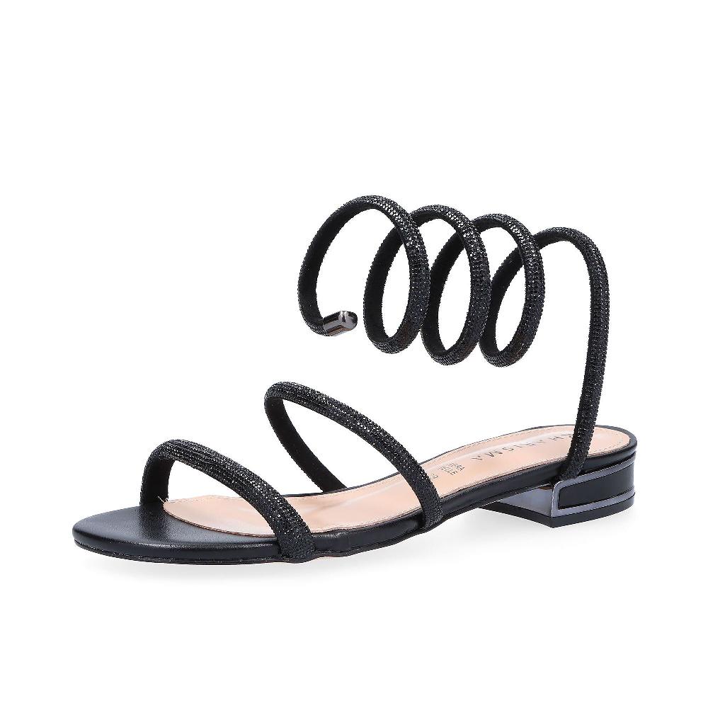 QVC Kharisma Sandali gioiello con fascette e tacco basso