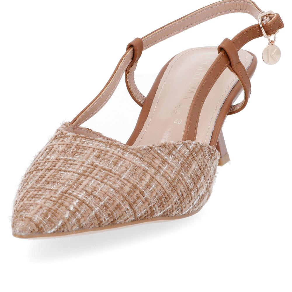 QVC Kharisma Sandali Sling Back Con Tacco E Punta Sfilata